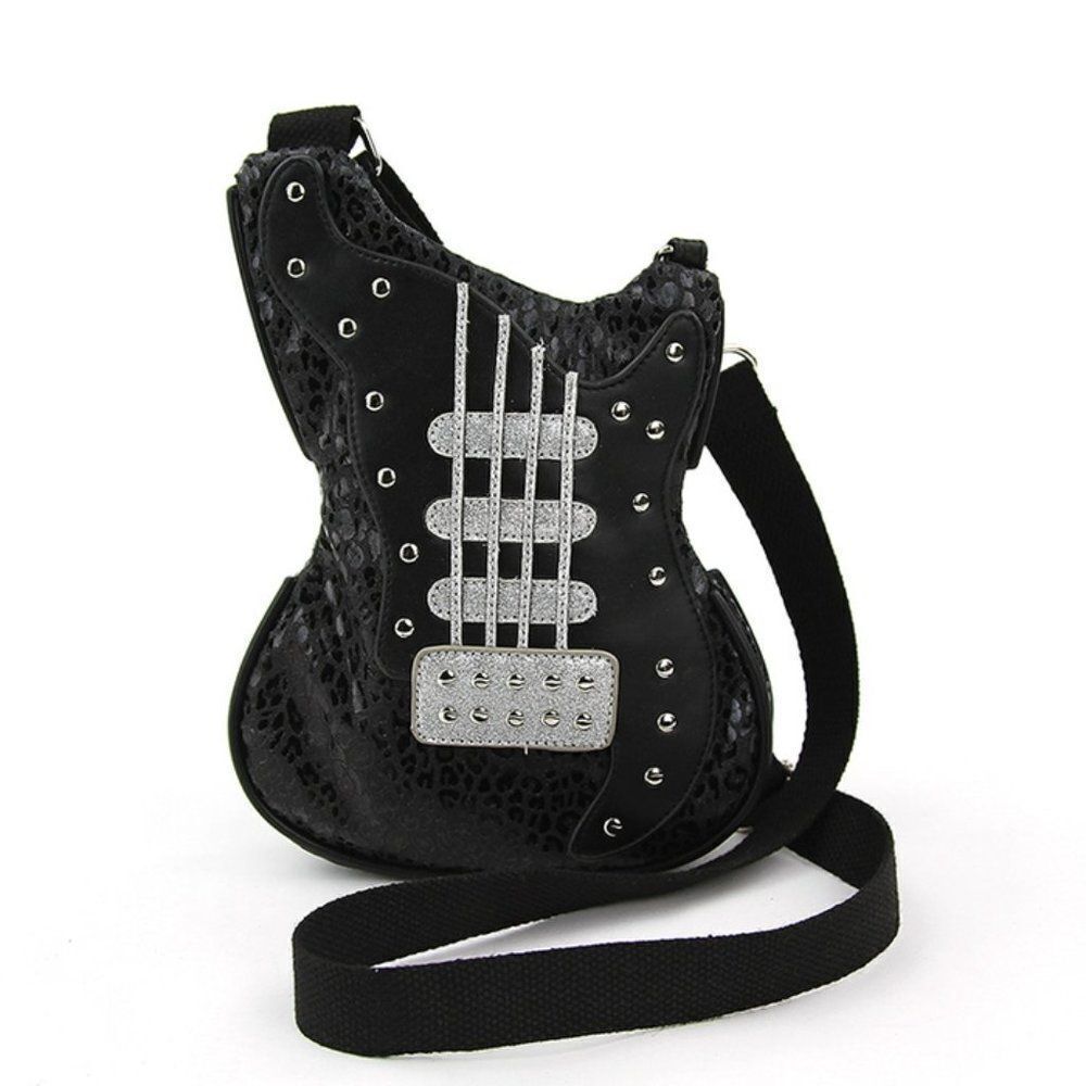 Guitar Crossbody Bag in Vinyl - HOST PICK!! - Picture 1 of 6